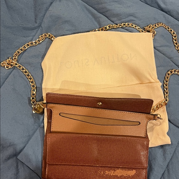 💯 Authentic vintage Louis Vuitton Sarah wallet, with lock and key (306) - Picture 13 of 14